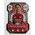 SH2 Martin Odegaard Chrome Pro Elite Shield focis kártya (Arsenal) Topps MATCH ATTAX BL 2024-25