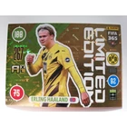 LEU-ERH Erling Haaland Limited Edition focis kártya (Borussia Dortmund) FIFA365 2021 UPDATE