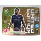 LEU-RAS Raheem Sterling Limited Edition focis kártya (Manchester City) FIFA365 2021 UPDATE