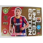 LEU-SD Sergino Dest Limited Edition focis kártya (FC Barcelona) FIFA365 2021 UPDATE