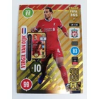 UE138 Virgil van Dijk Winter Star focis kártya (Liverpool) FIFA365 2021 UPDATE