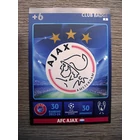 3 AFC Ajax Team logo focis kártya