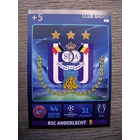 4 RSC Anderlecht Team logo focis kártya