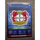 9 Bayer 04 Leverkusen Team logo focis kártya