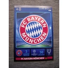 10 FC Bayern München Team logo focis kártya