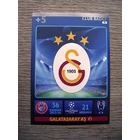 15 Galatasaray AŞ Team logo focis kártya