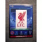 17 Liverpool FC Team logo focis kártya
