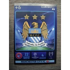 19 Manchester City FC Team logo focis kártya