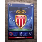 20 AS Monaco FC Team logo focis kártya