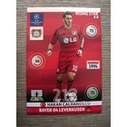 89 Hakan Çalhanoglu Rising Star (Bayer 04 Leverkusen) focis kártya