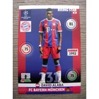 98 David Alaba Rising Star (FC Bayern München) focis kártya