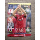 268 Steven Gerrard Fans' Favourite (Liverpool FC) focis kártya