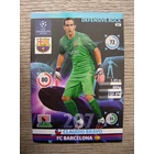 284 Claudio Bravo Defensive Rock (FC Barcelona) focis kártya