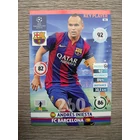 311 Andrés Iniesta Key Player (FC Barcelona) focis kártya