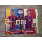 ne02 Pontus Wernbloom + Pierre-Emile Hojbjerg Nordic Double Trouble (PFC CSKA Moskva/FC Bayern München) focis kártya