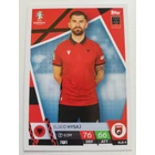 ALB4 Elseid Hysaj Base card focis kártya (Albania) TOPPS Match Attax Euro 2024