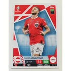 AUS16 Marko Arnautović Base card focis kártya (Austria) TOPPS Match Attax Euro 2024