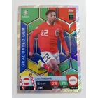 AUS18 Junior Adamu Graduated Gem focis kártya (Austria) TOPPS Match Attax Euro 2024