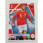 AUS2 Stefan Posch Base card focis kártya (Austria) TOPPS Match Attax Euro 2024