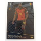 BE1 Romelu Lukaku Black Edge focis kártya (Belgium) TOPPS Match Attax Euro 2024