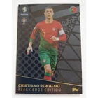 BE7 Cristiano Ronaldo Black Edge focis kártya (Portugal) TOPPS Match Attax Euro 2024