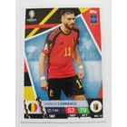 BEL13 Yannick Carrasco Base card focis kártya (Belgium) TOPPS Match Attax Euro 2024