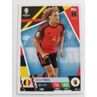 BEL5 Wout Faes Base card focis kártya (Belgium) TOPPS Match Attax Euro 2024