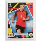 BEL9 Leander Dendoncker Base card focis kártya (Belgium) TOPPS Match Attax Euro 2024