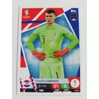 CRO1 Dominik Livaković Base card focis kártya (Croatia) TOPPS Match Attax Euro 2024