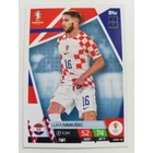 CRO15 Luka Ivanušec Base card focis kártya (Croatia) TOPPS Match Attax Euro 2024