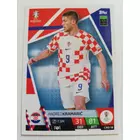 CRO18 Andrej Kramarić Base card focis kártya (Croatia) TOPPS Match Attax Euro 2024