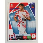 CRO6 Josip Stanišić Base card focis kártya (Croatia) TOPPS Match Attax Euro 2024