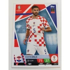 CRO7 Martin Erlić Base card focis kártya (Croatia) TOPPS Match Attax Euro 2024