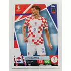 CRO8 Borna Barišić Base card focis kártya (Croatia) TOPPS Match Attax Euro 2024