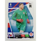 CZE1 Jiří Pavlenka Base card focis kártya (Czech Republic) TOPPS Match Attax Euro 2024