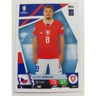 CZE11 Michal Sadílek Base card focis kártya (Czech Republic) TOPPS Match Attax Euro 2024