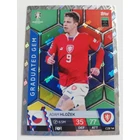 CZE14 Adam Hložek Graduated Gem focis kártya (Czech Republic) TOPPS Match Attax Euro 2024