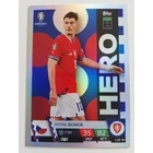 CZE18 Patrik Schick Hero focis kártya (Czech Republic) TOPPS Match Attax Euro 2024