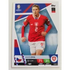 CZE5 David Zima Base card focis kártya (Czech Republic) TOPPS Match Attax Euro 2024