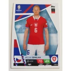 CZE6 Václav Jemelka Base card focis kártya (Czech Republic) TOPPS Match Attax Euro 2024