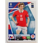 CZE9 Alex Král Base card focis kártya (Czech Republic) TOPPS Match Attax Euro 2024