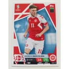 DEN15 Andreas Skov Olsen Base card focis kártya (Denmark) TOPPS Match Attax Euro 2024