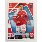 DEN8 Christian Norgaard Base card focis kártya (Denmark) TOPPS Match Attax Euro 2024