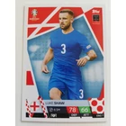 ENG7 Luke Shaw Base card focis kártya (England) TOPPS Match Attax Euro 2024