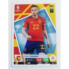 ESP14 Pablo Sarabia Base card focis kártya (Spain) TOPPS Match Attax Euro 2024