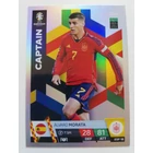 ESP18 Álvaro Morata Captain focis kártya (Spain) TOPPS Match Attax Euro 2024