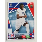 FRA14 Ousmane Dembélé Base card focis kártya (France) TOPPS Match Attax Euro 2024