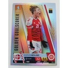 GG4 Rasmus Hojlund Golden Goalscorer focis kártya (Denmark) TOPPS Match Attax Euro 2024