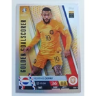 GG7 Memphis Depay Golden Goalscorer focis kártya (Netherlands) TOPPS Match Attax Euro 2024