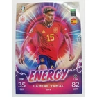 GM9 Lamine Yamal Energy focis kártya (Spain) TOPPS Match Attax Euro 2024